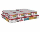 HILL'S SCIENCE DIET INDOOR WET CAT FOOD SAVORY CHICKEN ENTRÉE ADULT CANS 24X156G
