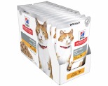 HILL'S SCIENCE DIET NEUTERED CAT WET CAT FOOD CHICKEN YOUNG ADULT POUCHES 12X85G