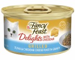FANCY FEAST DELIGHTS WITH CHEDDAR GRILLED TUNA 85G