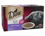 DINE MULTI PACK WITH TURKEY IN GRAVY 85G (7)