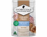 IVORY COAT KITTEN CHICKEN & OCEAN FISH IN JELLY 85G