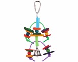KAZOO TWO TIER WITH LOG & BELL SMALL