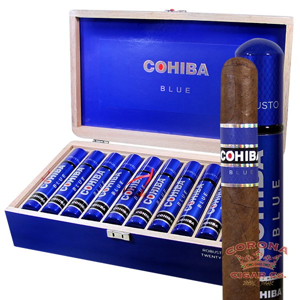 Cohiba Blue Robusto Tubo Cigars Corona Cigar Co.