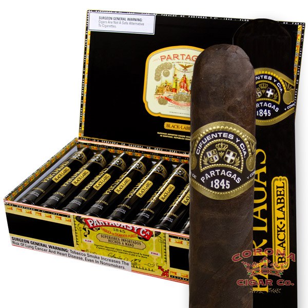 Partagas Black Label Maximo Tubo Cigars - Corona Cigar Co.