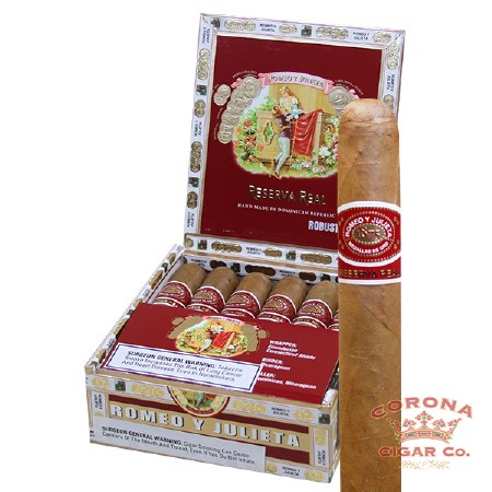 Romeo y Julieta Reserva Real Robusto Cigars - 10ct