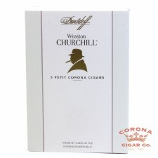 Davidoff Winston Churchill Petite Corona Cigars - 5 Pack