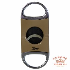 Zino Z2 Double Cut Cigar Cutter - Beige