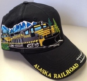 Hat/Adult/Train Around/Black - Alaska 
