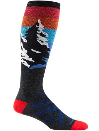 Solstice Over-the-Calf Lightweight Ski & Snowboard Sock Charcoal MD