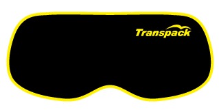 Goggle Cover Black w/ Yellow