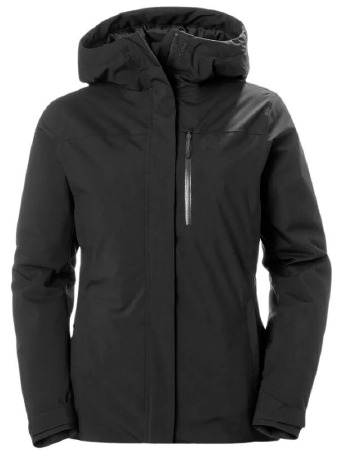 Womens Snowplay Insulated Ski Jacket Black SM