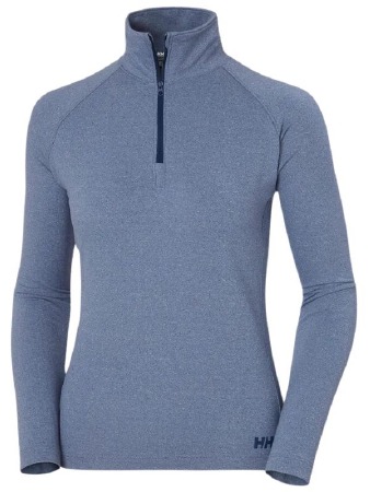 Womens Verglas Half-Zip Ocean SM