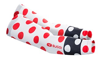 LTD Arm Sleeve Wht Polka Dot M