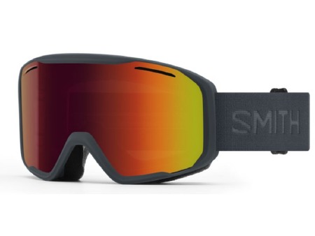 Blaze Ski Goggles - Slate / Red Sol-X Mirror