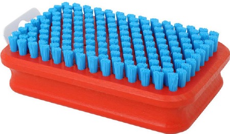 Blue Nylon Brush Rectangular