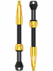 CNC Tubeless Presta Valve Pro Gold
