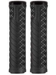 Charger Evo Grips Black with Black Lockrings