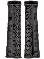 Gradient Grips Jet Black with Black Lockrings