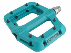 Additional picture of Chester Flat Pedals - Turqoise