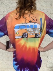 Suburban Tie Dye Tech Tee SM