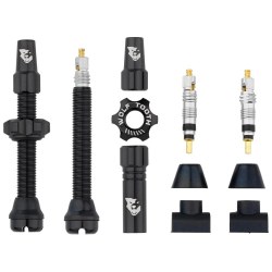 Tubeless Valve Kit - Black