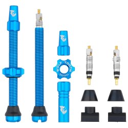 Tubeless Valve Kit - Blue