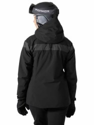Additional picture of Womens Motionista Lifaloft Ski Jacket Black SM