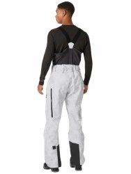 Additional picture of Sogn Bib Shell Ski Pant Grey Fog Snow Camo MD