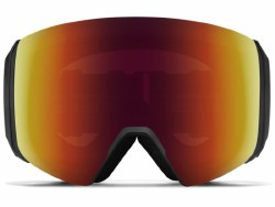 Additional picture of 4D MAG XL Ski Goggles - Black / Sun Red Mirror