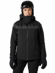 Additional picture of Womens Motionista Lifaloft Ski Jacket Black SM