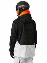 Additional picture of Straightline Lifaloft 2.0 Ski Jacket Grey Fog Snow Camo MD