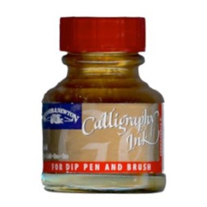 Calligraphy Ink Gold 30ml