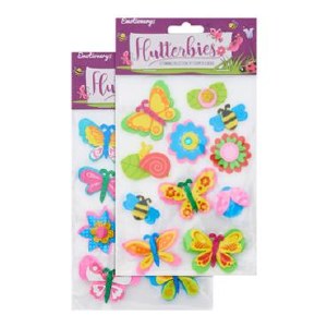 3DFoam Stickers Butterflies