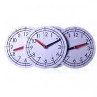 12 Hour Clock 10 Pack