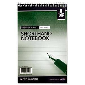 Shorthand Notebook 160Pg 10pk