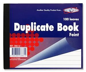 Feint Duplicate Book 4 x 5&quot;