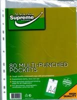 80 Punched Pockets