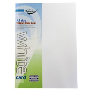 A2 White Card 160gsm 100 Pack