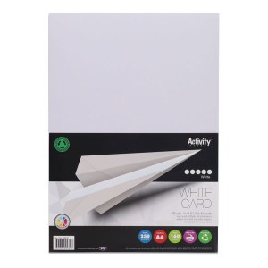 A4 160gms White Card 250 Pg