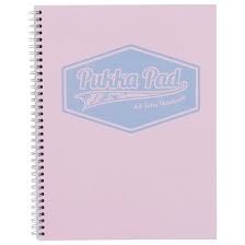 A4 Pukka Pad Jotta Pastel Pink