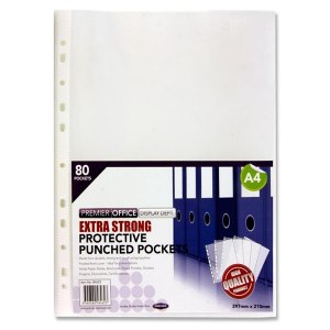 A4 80pk Extra Strong Punched