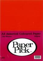 A4 Colour Paper 100 Pack