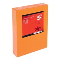 A4 Deep Orange 80gsm 500Sheets