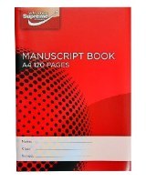 A4 Manuscript Copy 120 Page