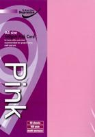 A4 Pink Card 50 Pack