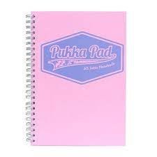 A5 Pukka Pad Jotta Pastel Pink