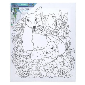 Colour My Canvas- Deer