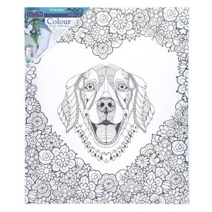 Colour My Canvas- Dog 2