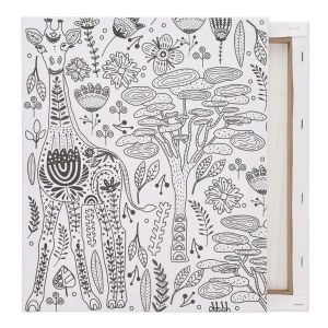 Colour My Canvas - Giraffe