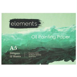 Elements Oil Pad 300GSM A5
